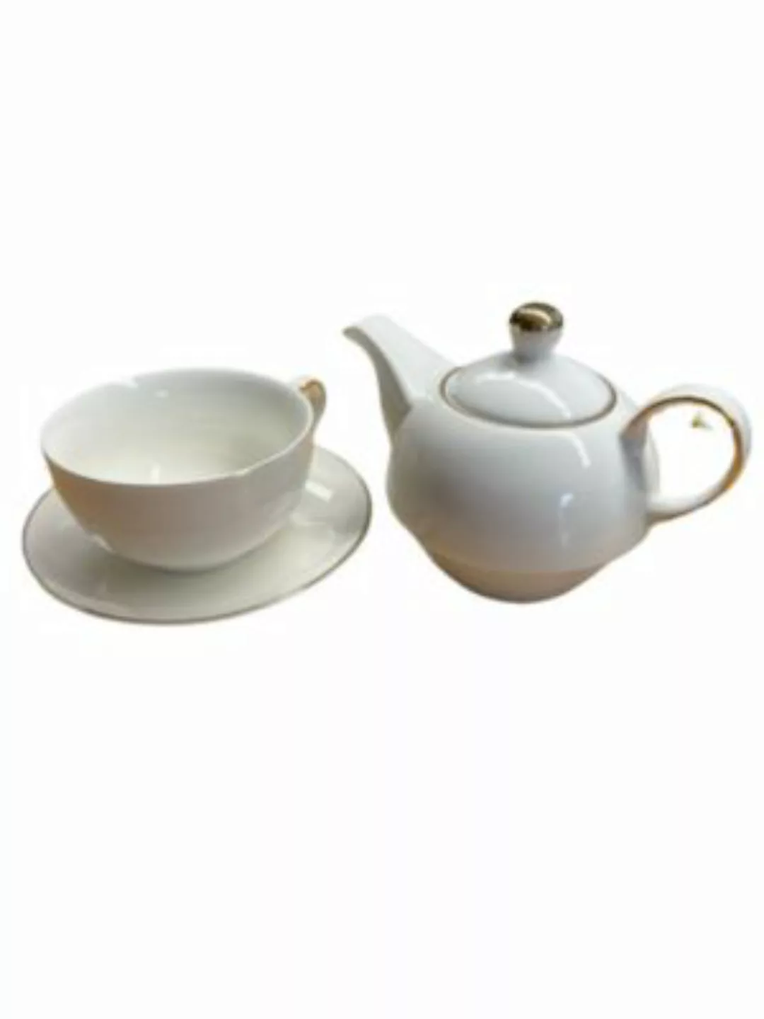 Zellerfeld Teekannen-Set weiß günstig online kaufen