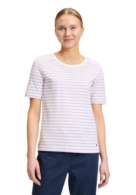 Betty&Co Kurzarmshirt Betty & Co Basic Shirt mit Ringel (1-tlg) Ringel günstig online kaufen