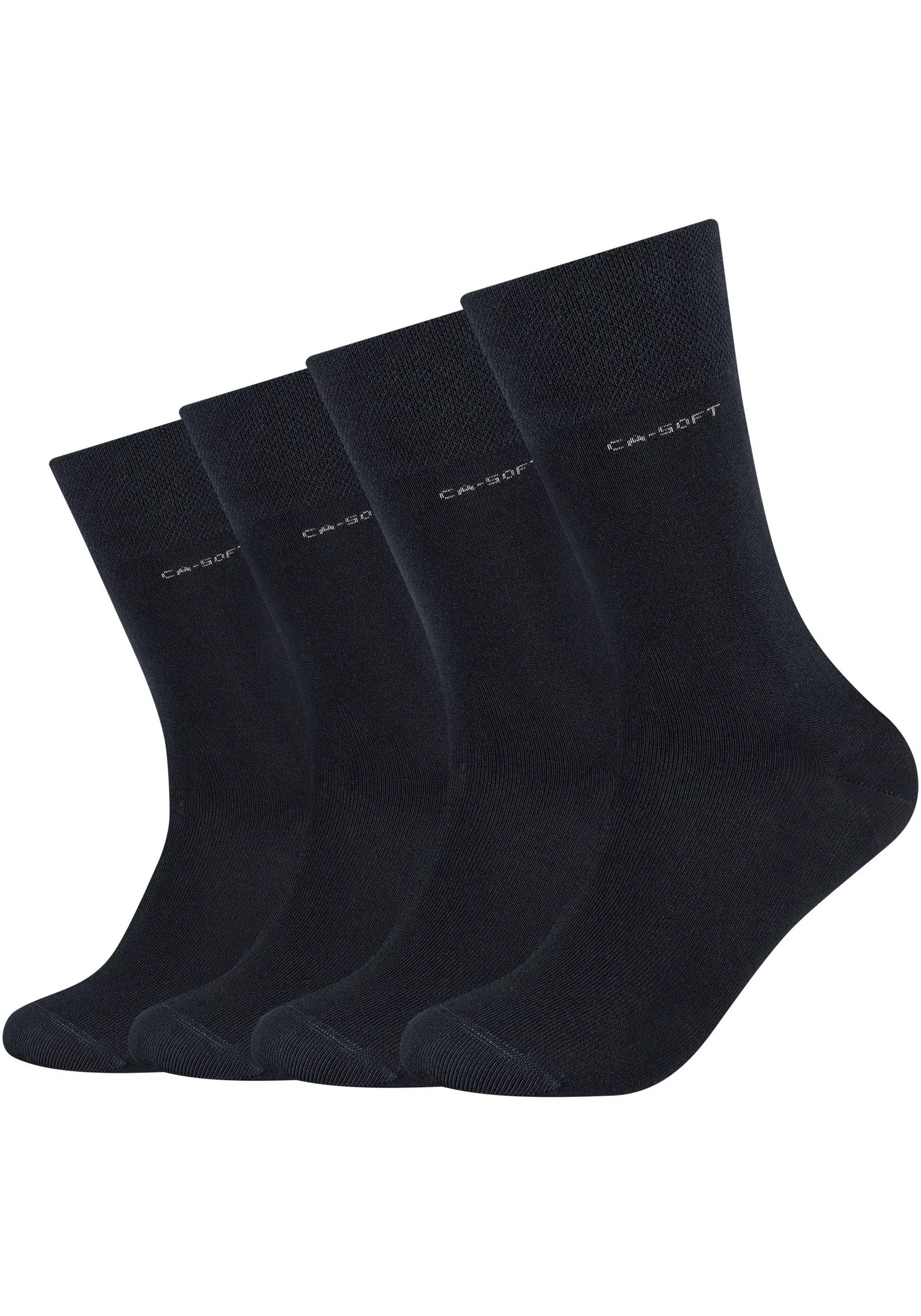 Camano Socken, (4er Pack), mit verstärktem Fersen- und Zehenbereich günstig online kaufen