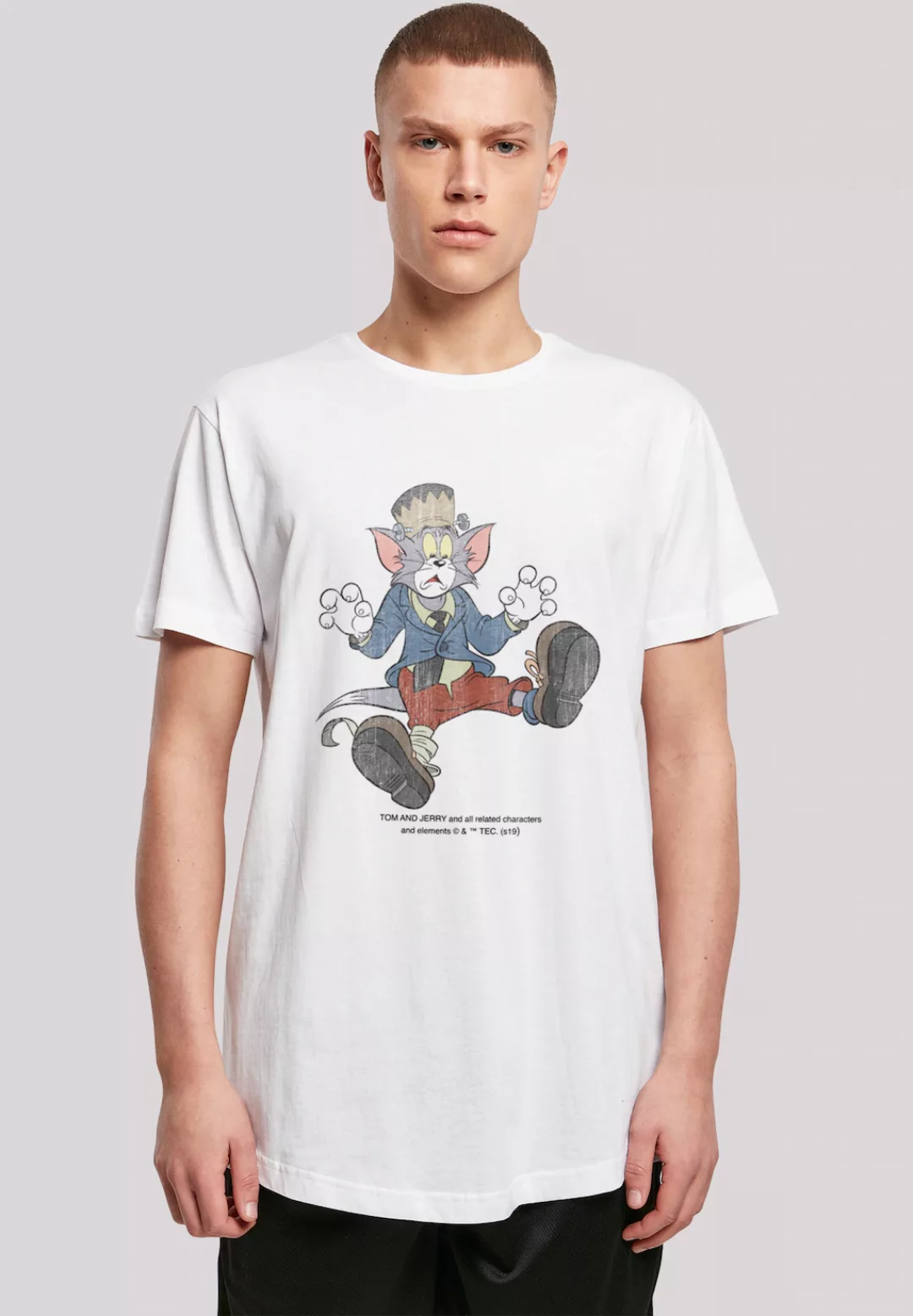 F4NT4STIC T-Shirt "Tom and Jerry TV Serie Faux Frankenstein Tom", Print günstig online kaufen