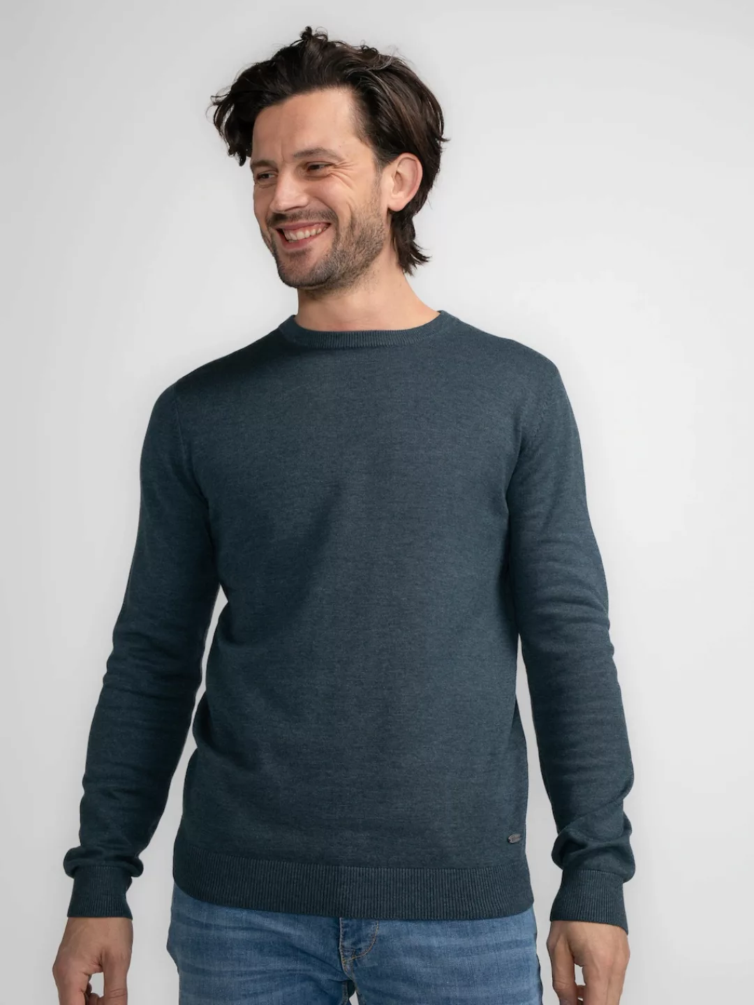 Petrol Industries Rundhalspullover "Men Knitwear Round Neck Basic" günstig online kaufen