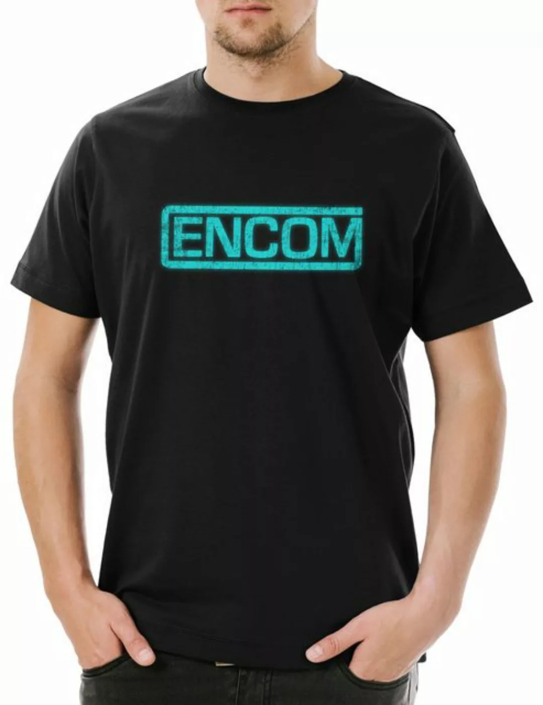 Urban Backwoods Print-Shirt Encom II Herren T-Shirt Computer Technology Cor günstig online kaufen