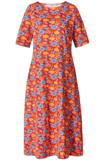 Himalaya Clothing Sommerkleid Midi-Kleid mit floralen Print und leicht ausg günstig online kaufen