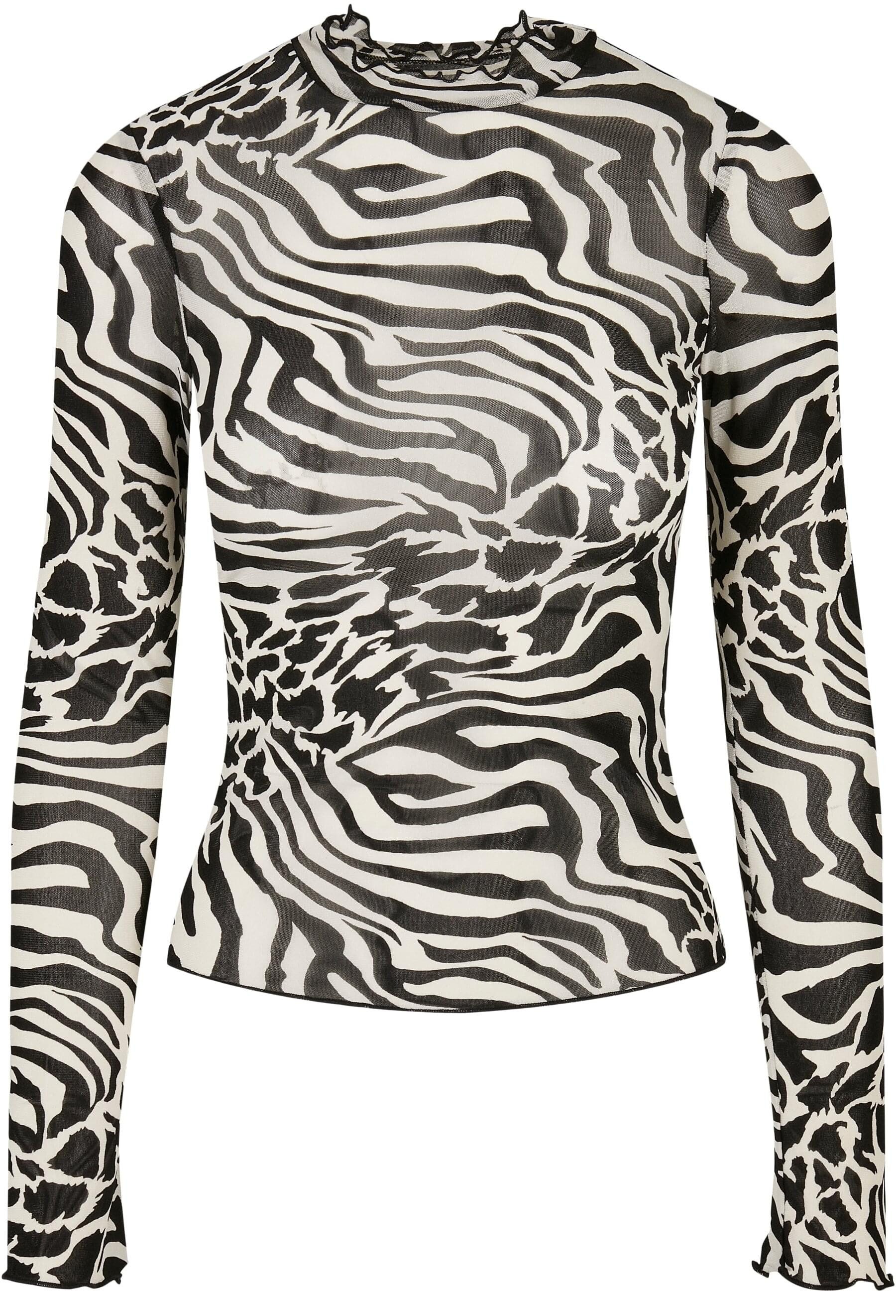 URBAN CLASSICS Langarmshirt "Urban Classics Damen Ladies Contrast Raglan Lo günstig online kaufen