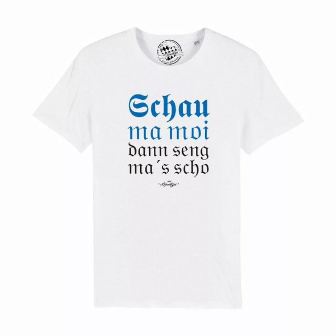 Bavariashop T-Shirt Herren T-Shirt "Schau ma moi günstig online kaufen