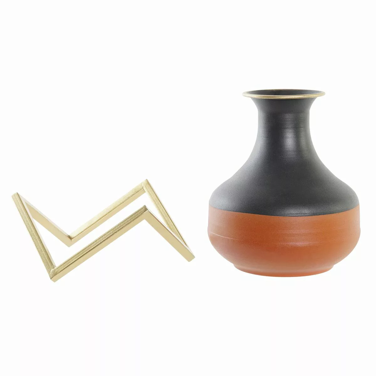 Vase Dkd Home Decor Metall Bunt Moderne (20 X 20 X 23 Cm) günstig online kaufen