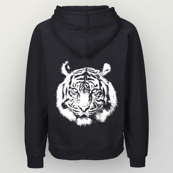 "Tiger" Männer Zip Hoody Aus Reiner Biobaumwolle (Kba) günstig online kaufen