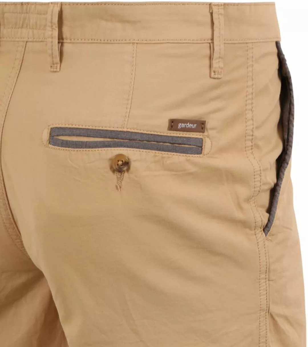 Gardeur Shorts Jasper 8 Beige - Größe 25 günstig online kaufen