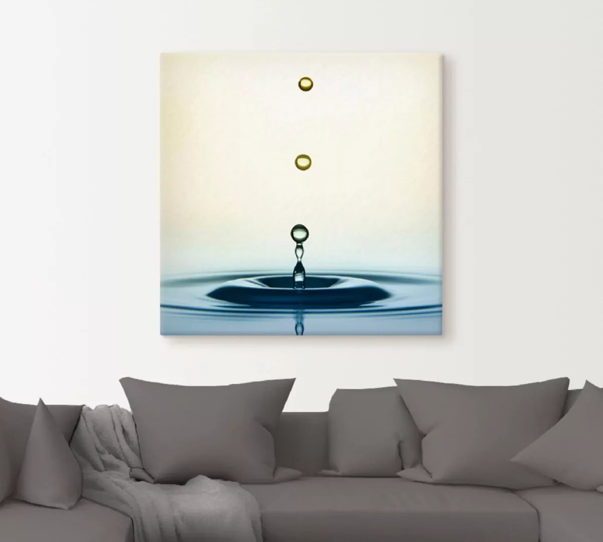Artland Wandbild "Tropfen", Zen, (1 St.) günstig online kaufen