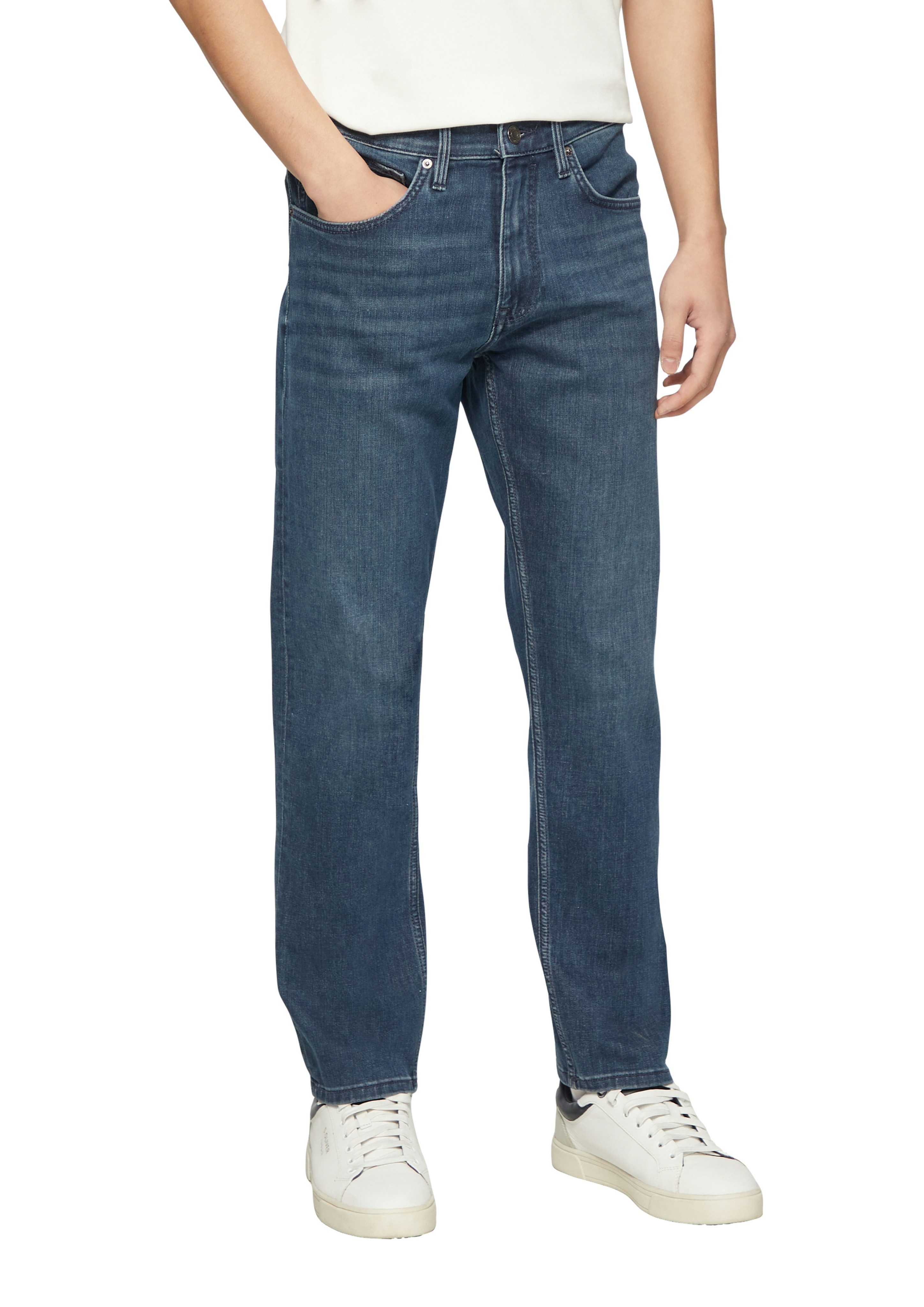 s.Oliver 5-Pocket-Jeans im Tapered Fit günstig online kaufen
