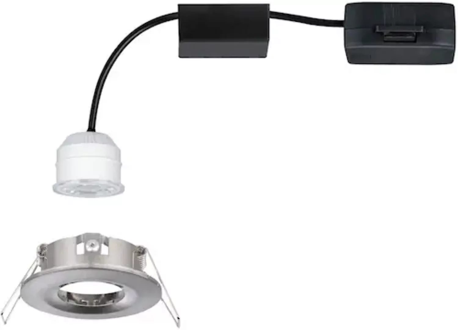 LED Einbauspot Nova Mini 310lm IP44 2700K Einzeln in Chrom günstig online kaufen