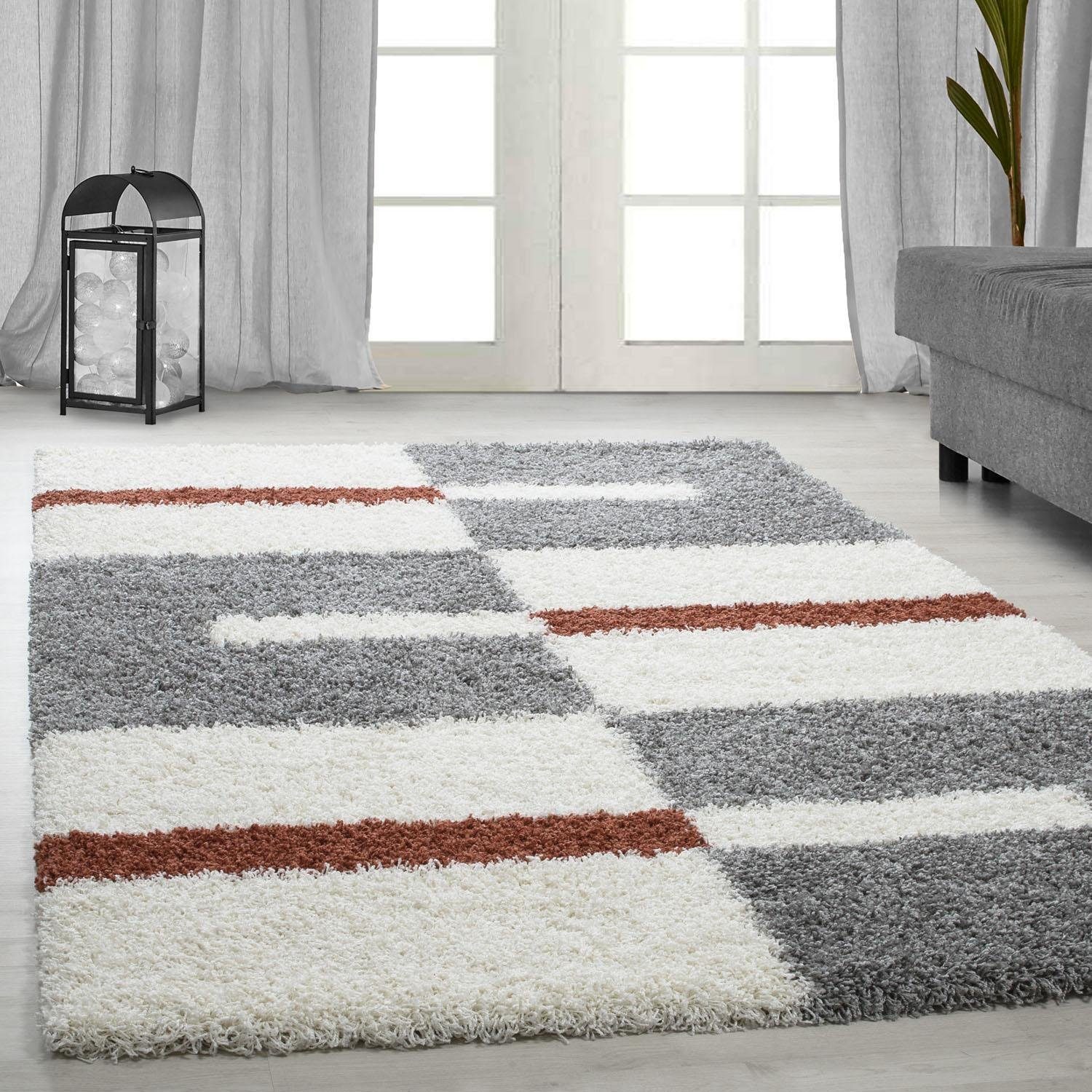 Ayyildiz Teppiche Hochflor-Teppich »Gala Shaggy 2505«, rechteckig, 30 mm Hö günstig online kaufen