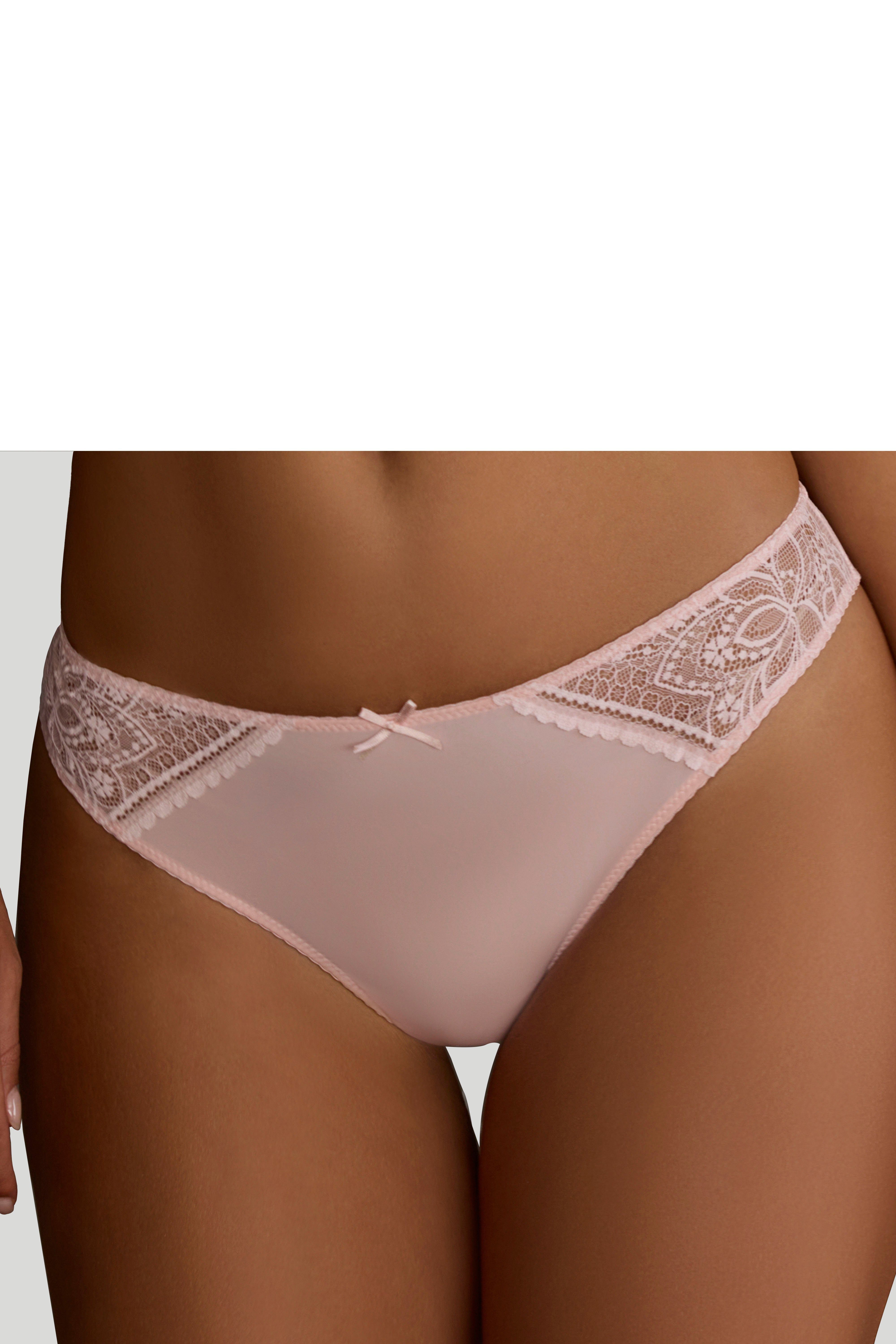 LASCANA Tanga Luciana aus zarter Spitze günstig online kaufen