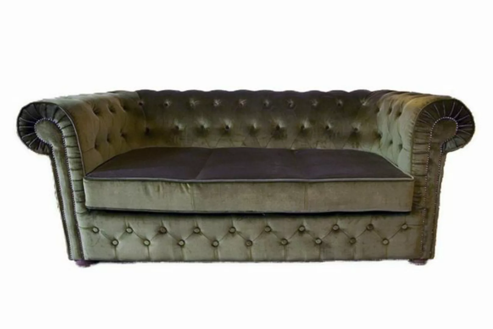 JVmoebel Sofa Chesterfield Samt Textil Sofa Couch Sofa Designer günstig online kaufen
