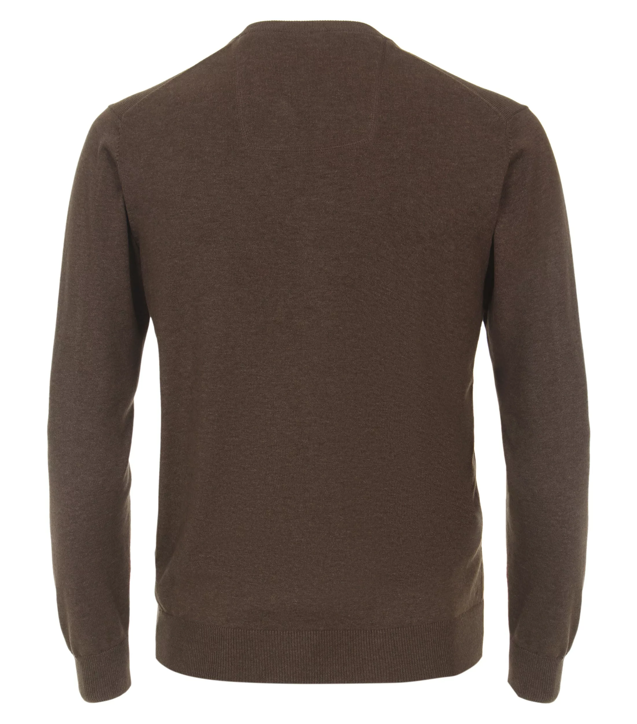 Casa Moda Pullover V-Ausschnitt Braun - Größe 3XL günstig online kaufen