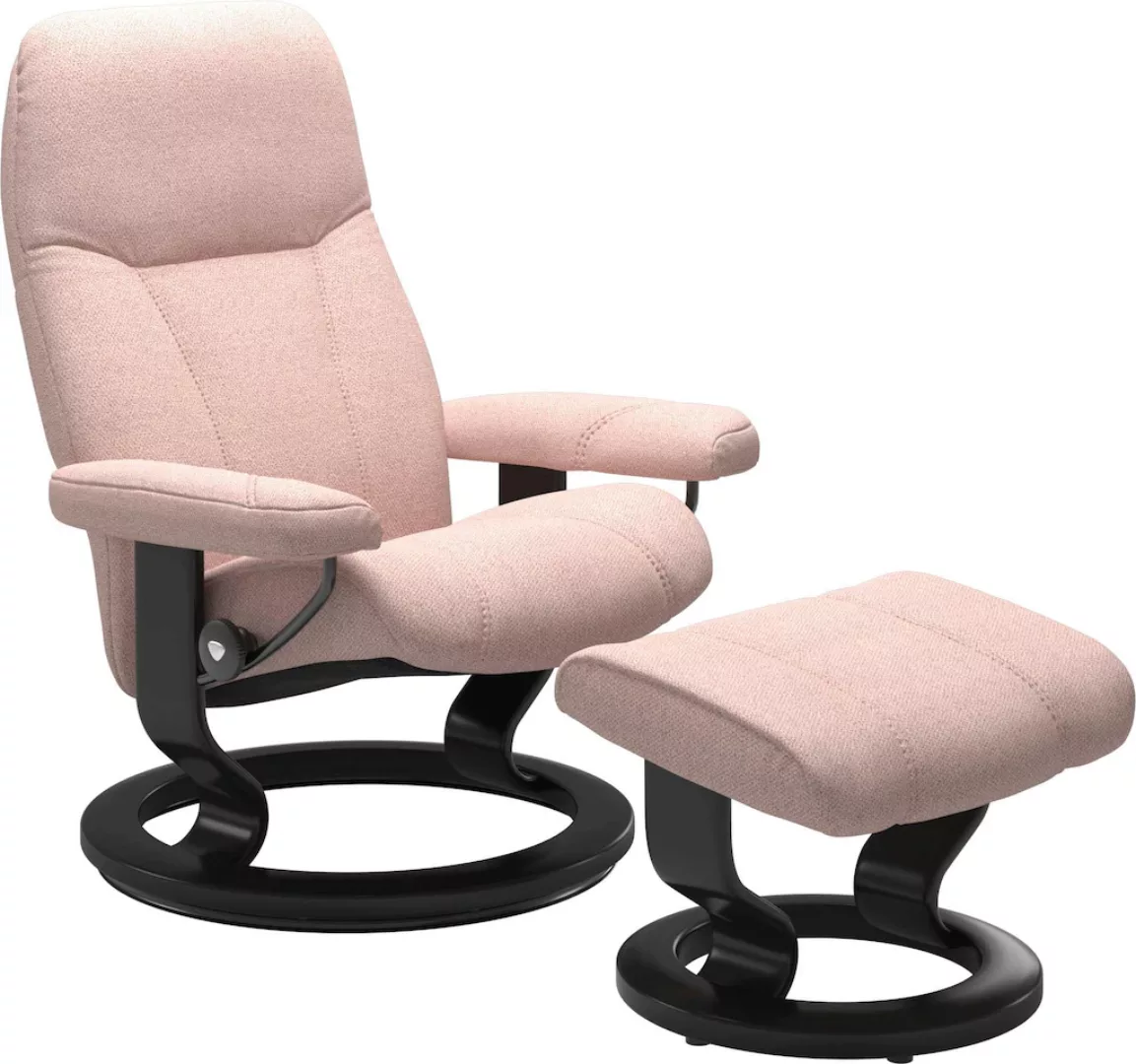 Stressless Relaxsessel "Consul", (Set, Relaxsessel mit Hocker), mit Hocker, günstig online kaufen