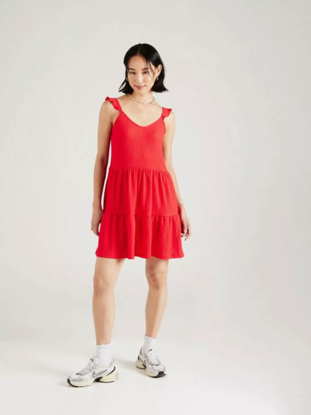 pieces Minikleid TOMATO (1-tlg) Volant günstig online kaufen