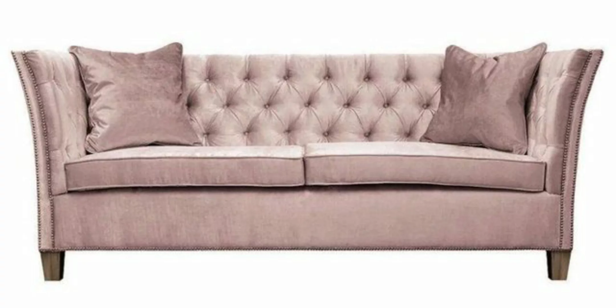 JVmoebel Chesterfield-Sofa Weißes Chesterfield Sofa luxus Zweisitzer Möbel günstig online kaufen