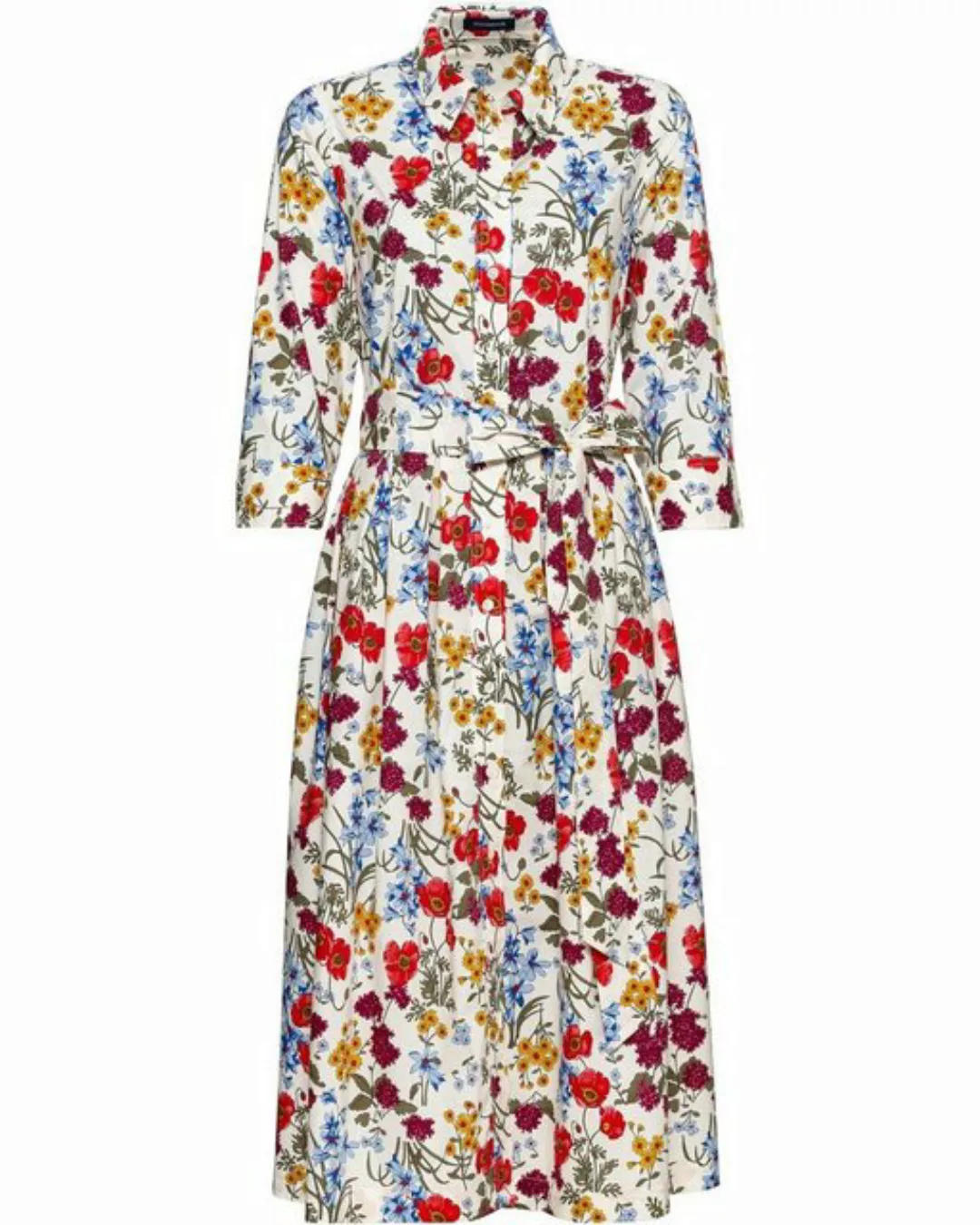 Highmoor Midikleid Midi-Kleid mit floralem Allover günstig online kaufen