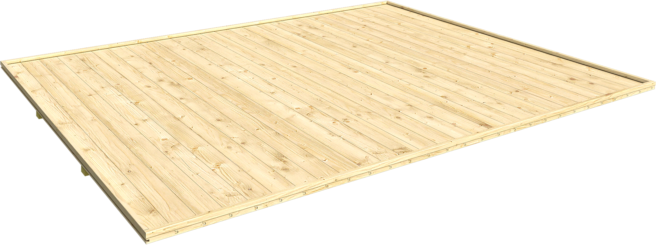Nordic Holz Gartenhaus-Fußboden "FELIX FYNN 1", passend für die Gartenhäuse günstig online kaufen