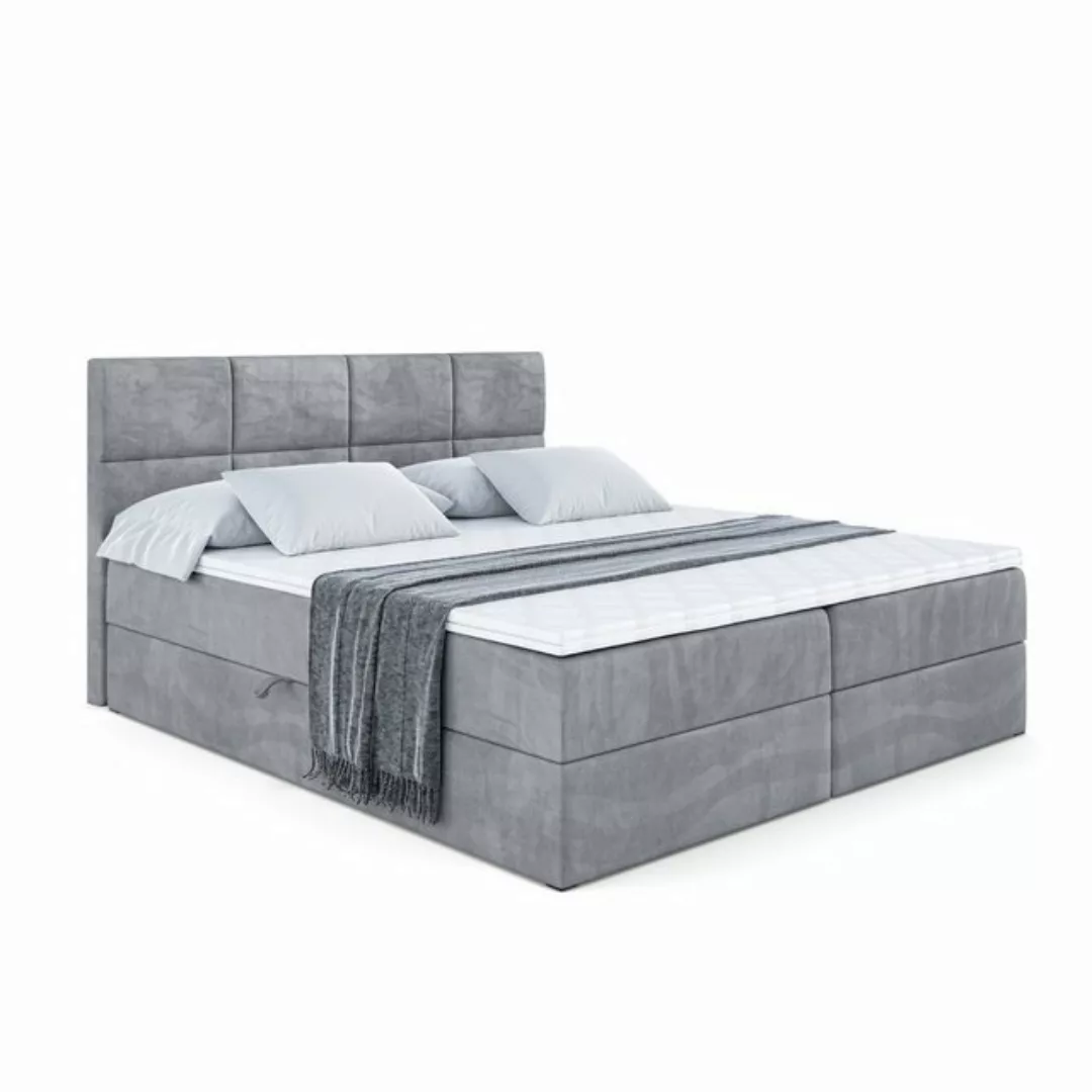 ALTDECOR Boxspringbett ARDENI (Multipocket-Matratze H4, H3 Matratze Bonellf günstig online kaufen