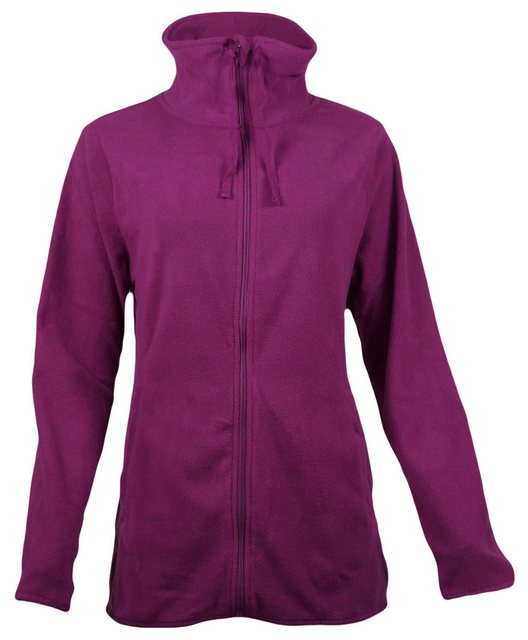 Fleecejacke Damen Mikrofleece Long Jacke günstig online kaufen