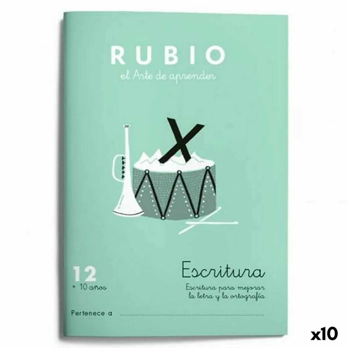 Schreib- Und Kalligraphie-notizbuch Rubio Nº12 Spanisch 20 Bettlaken 10 Stü günstig online kaufen