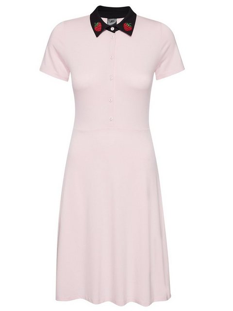 Pussy Deluxe Cat Sweet Berry Damen A-Linien-Kleid lightpink günstig online kaufen