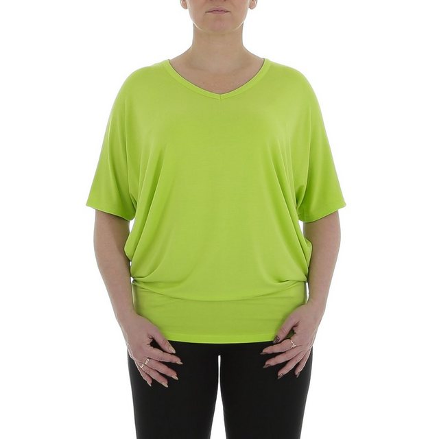 Ital-Design T-Shirt Damen Freizeit (85915843) T-Shirt in Neongrün günstig online kaufen