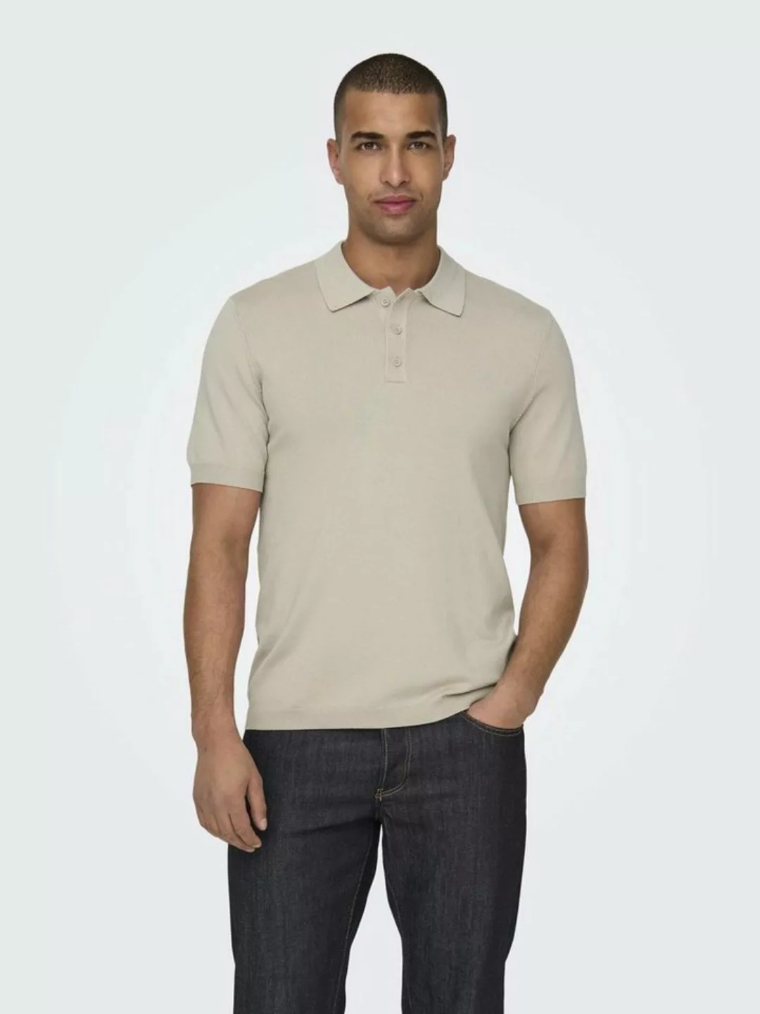 ONLY & SONS Poloshirt ONSWYLER LIFE REG 14 SS POLO KNIT NOOS günstig online kaufen