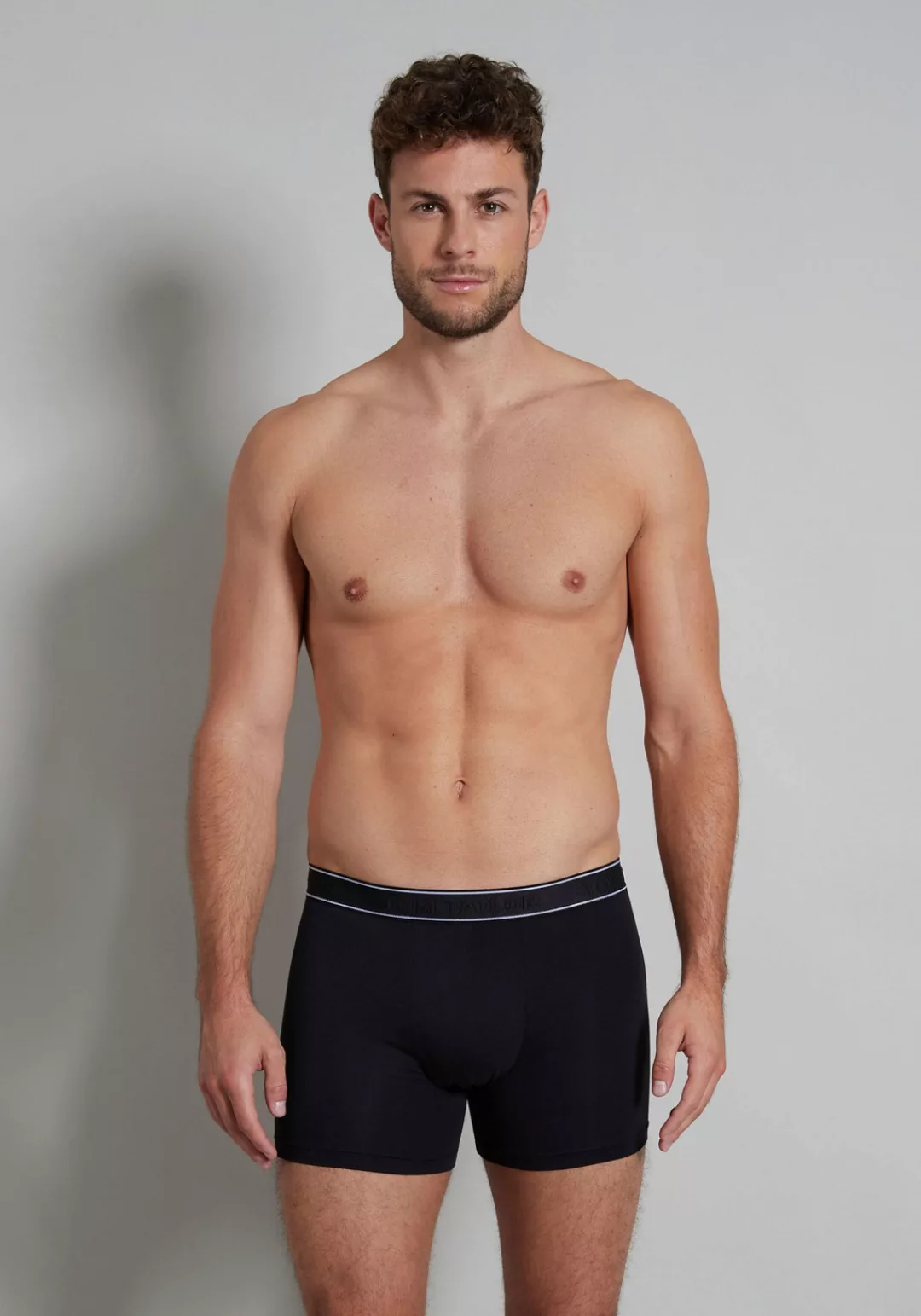 TOM TAILOR Lange Unterhose, (2 St.), mit angenehmen Materialmix günstig online kaufen