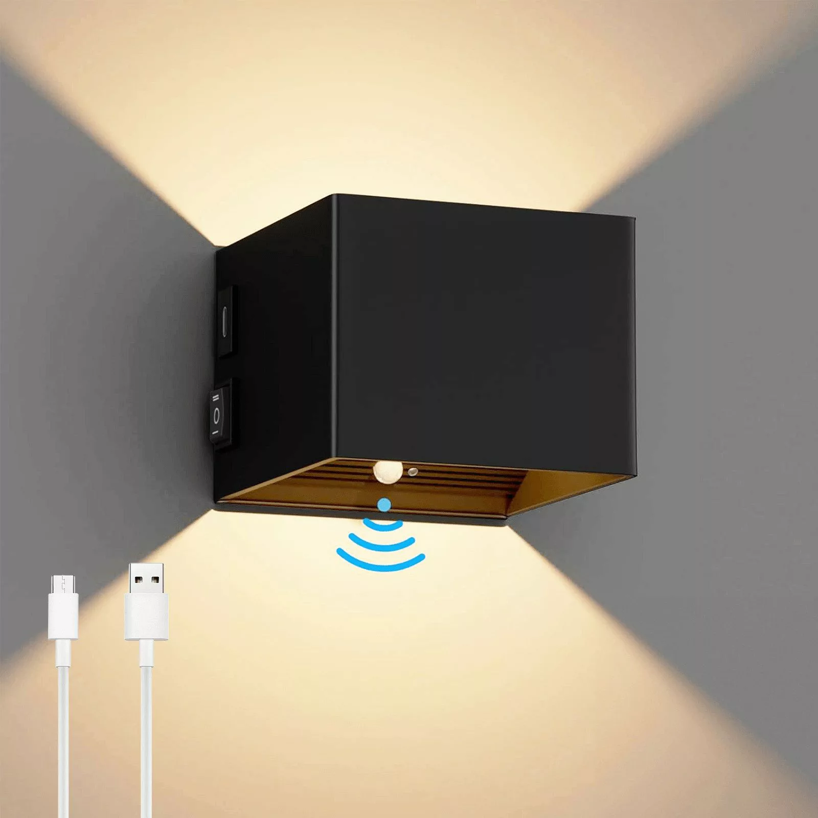 BlingBin LED Wandleuchte Akku Wandleuchte mit günstig online kaufen