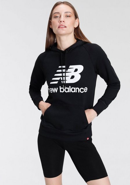 New Balance Kapuzensweatshirt NB ESSENTIALS STACKED LOGO HOODIE günstig online kaufen