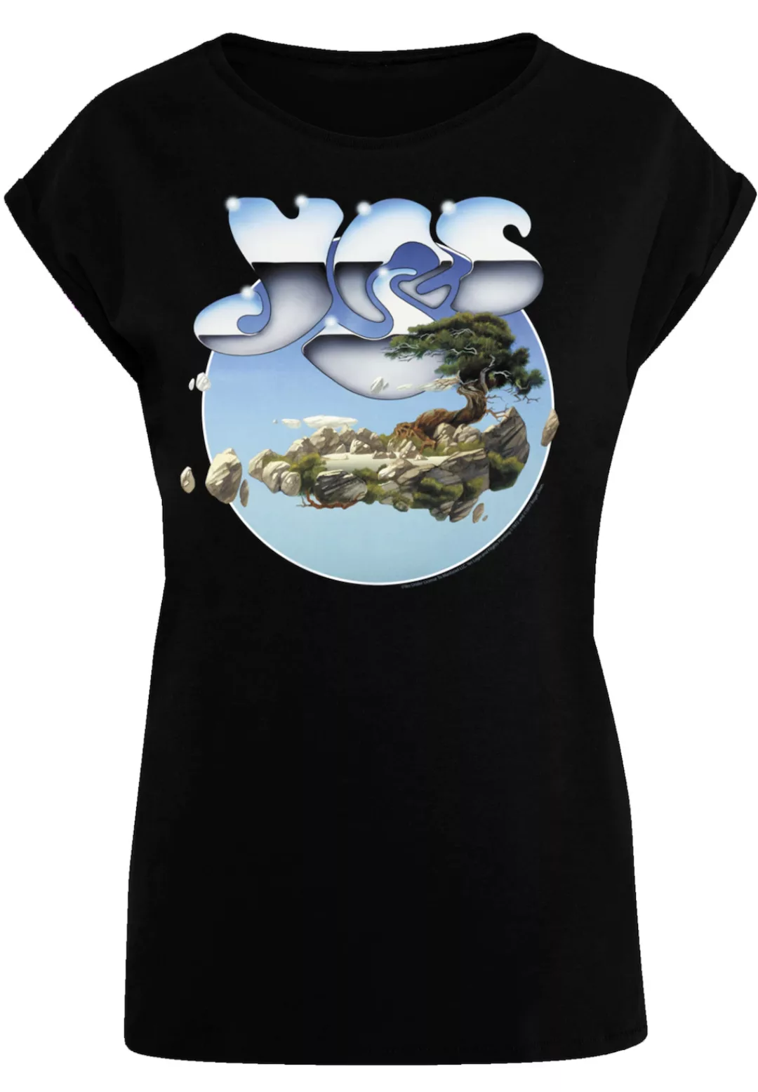 F4NT4STIC T-Shirt "YES Chrome Island", Premium Qualität günstig online kaufen