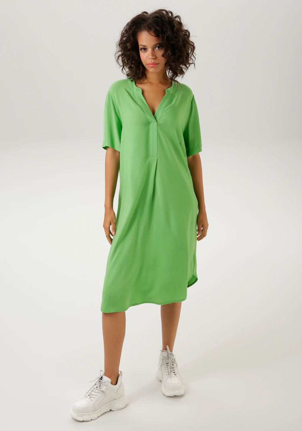 Aniston CASUAL Blusenkleid, in trendigen Farben günstig online kaufen