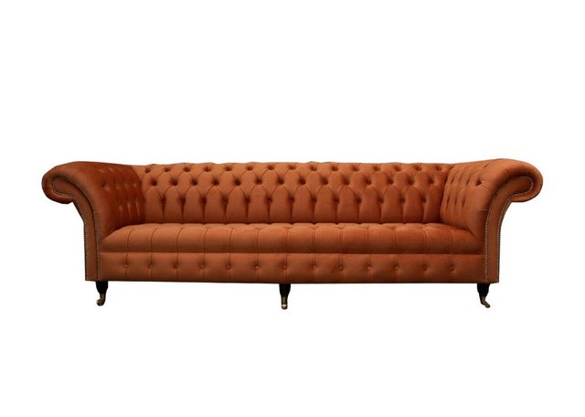 JVmoebel Chesterfield-Sofa Chesterfield 4 Sitzer Sofa Design Sofa Couch 265 günstig online kaufen