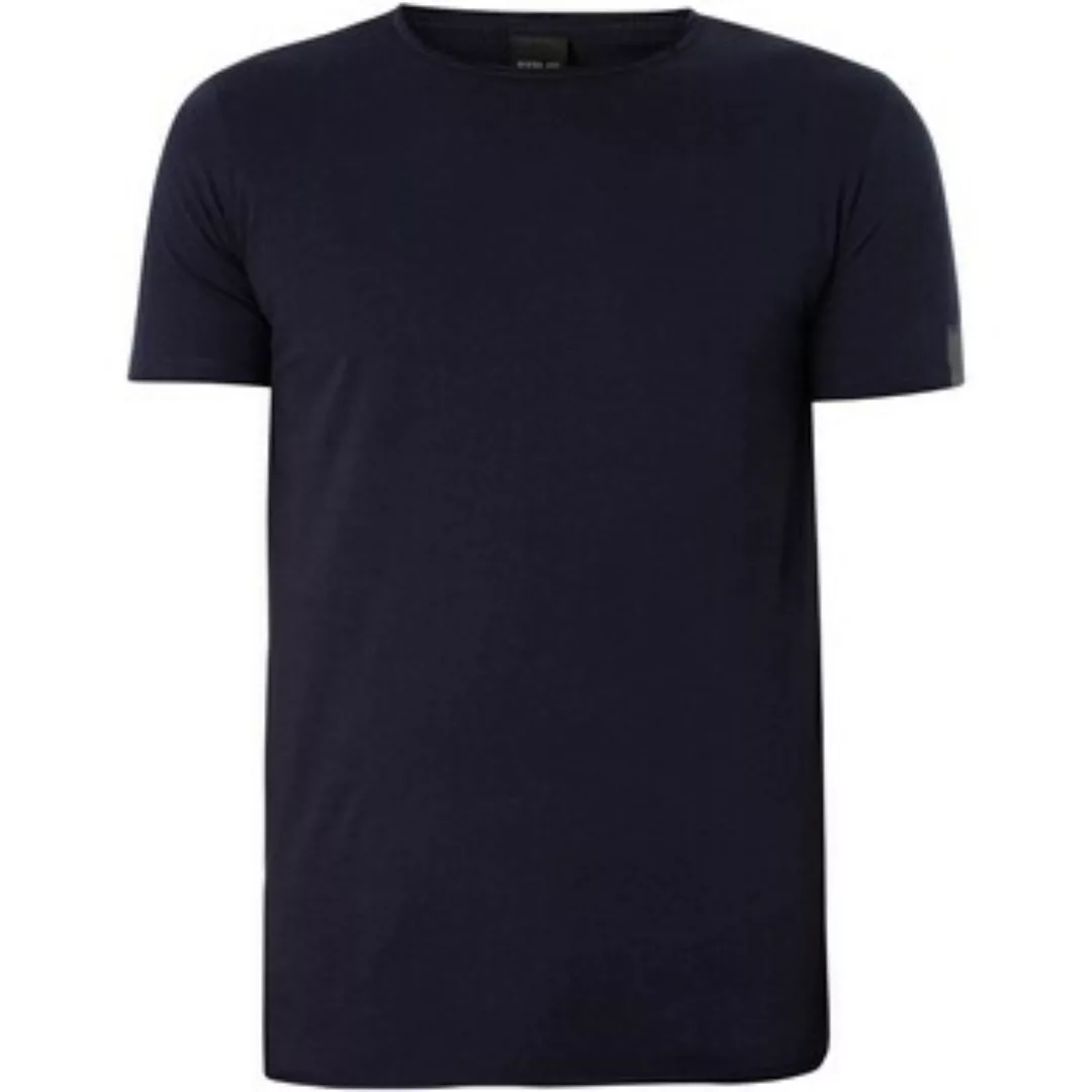 Replay  T-Shirt Logo-T-Shirt mit Boxärmeln günstig online kaufen