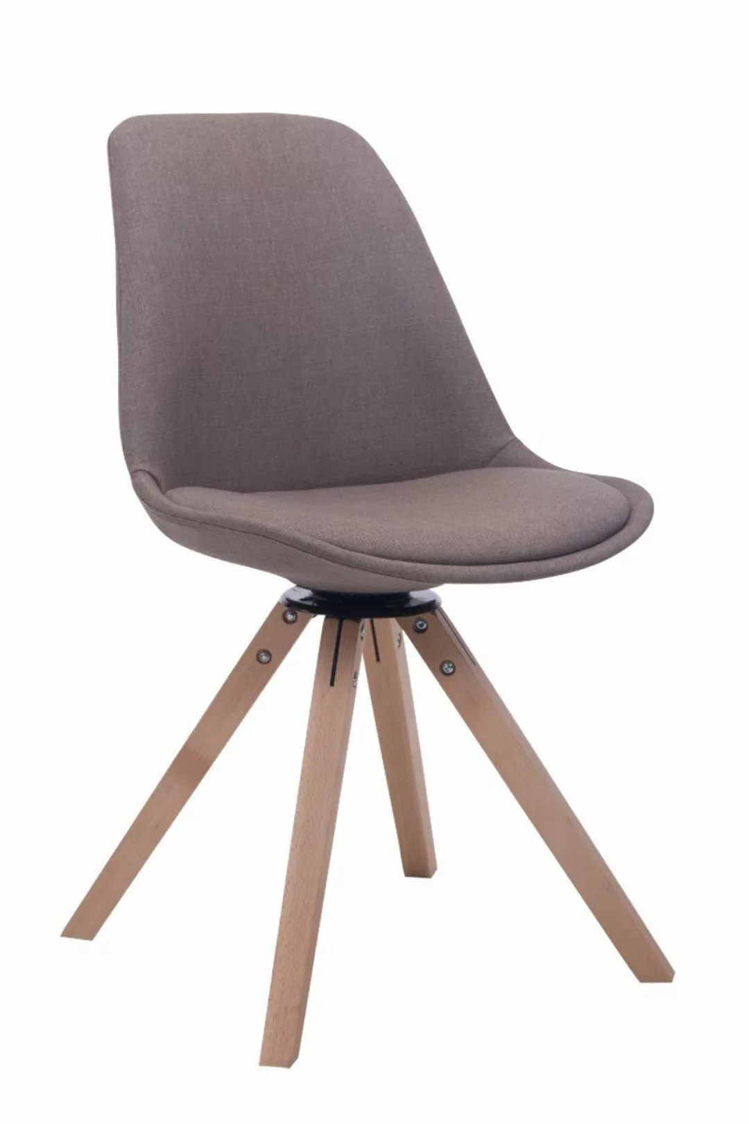 CLP Esszimmerstuhl Troyes Stoff Square, drehbar, günstig online kaufen