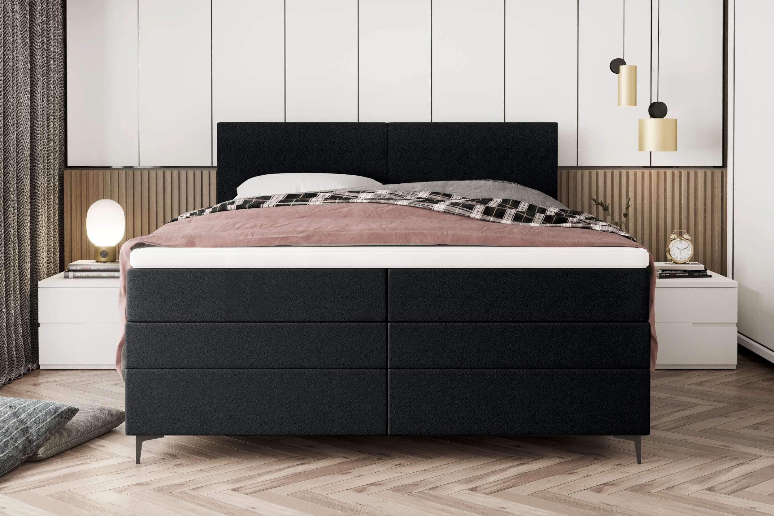99rooms Boxspringbett Maximus (Schlafzimmerbett, Bett), 140/160/180 günstig online kaufen