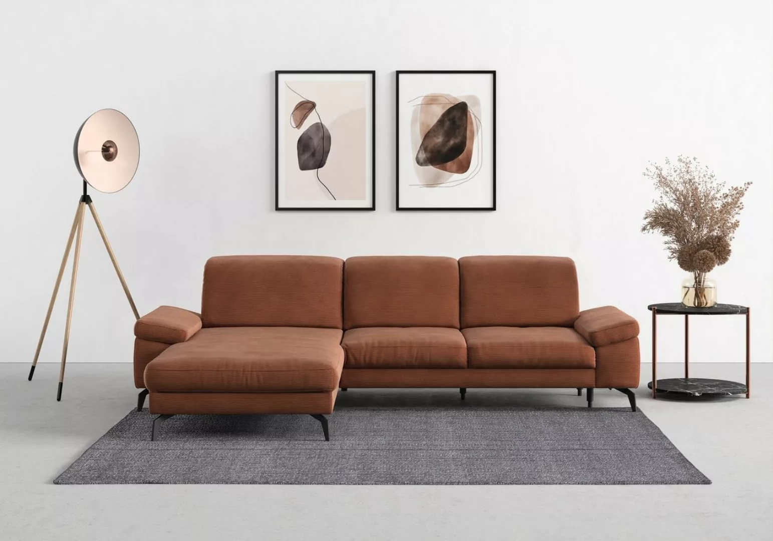 sit&more Ecksofa Cabana L-Form, Recamiere, wahlweise mit Sitztiefen-, Armle günstig online kaufen