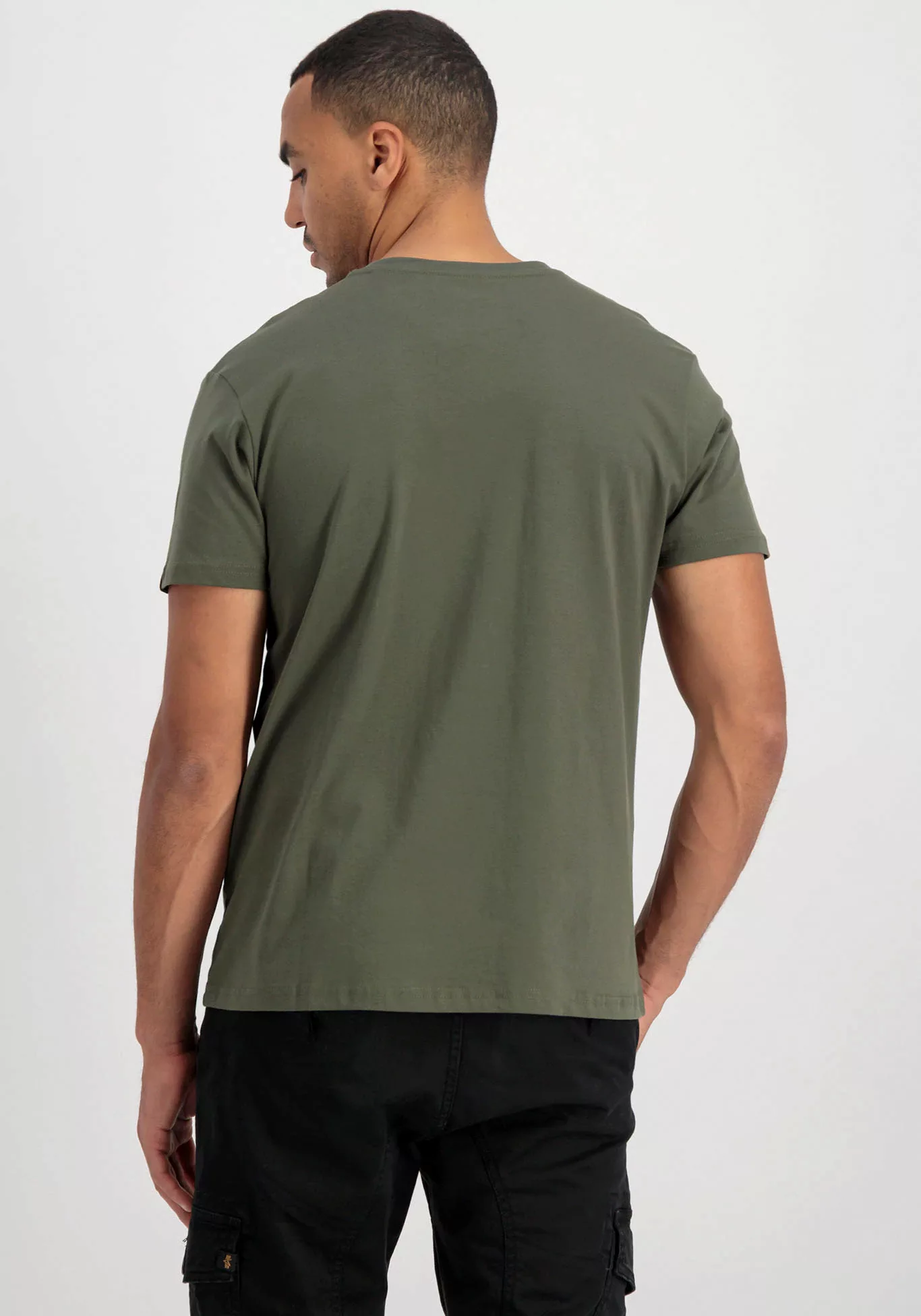 Alpha Industries T-Shirt "Alpha Industries Men - T-Shirts Backprint T Camo" günstig online kaufen
