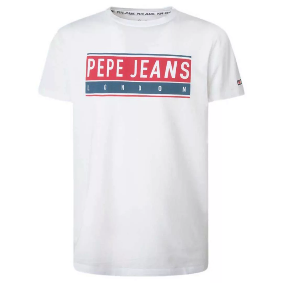 Pepe Jeans Jayo Kurzärmeliges T-shirt S White günstig online kaufen