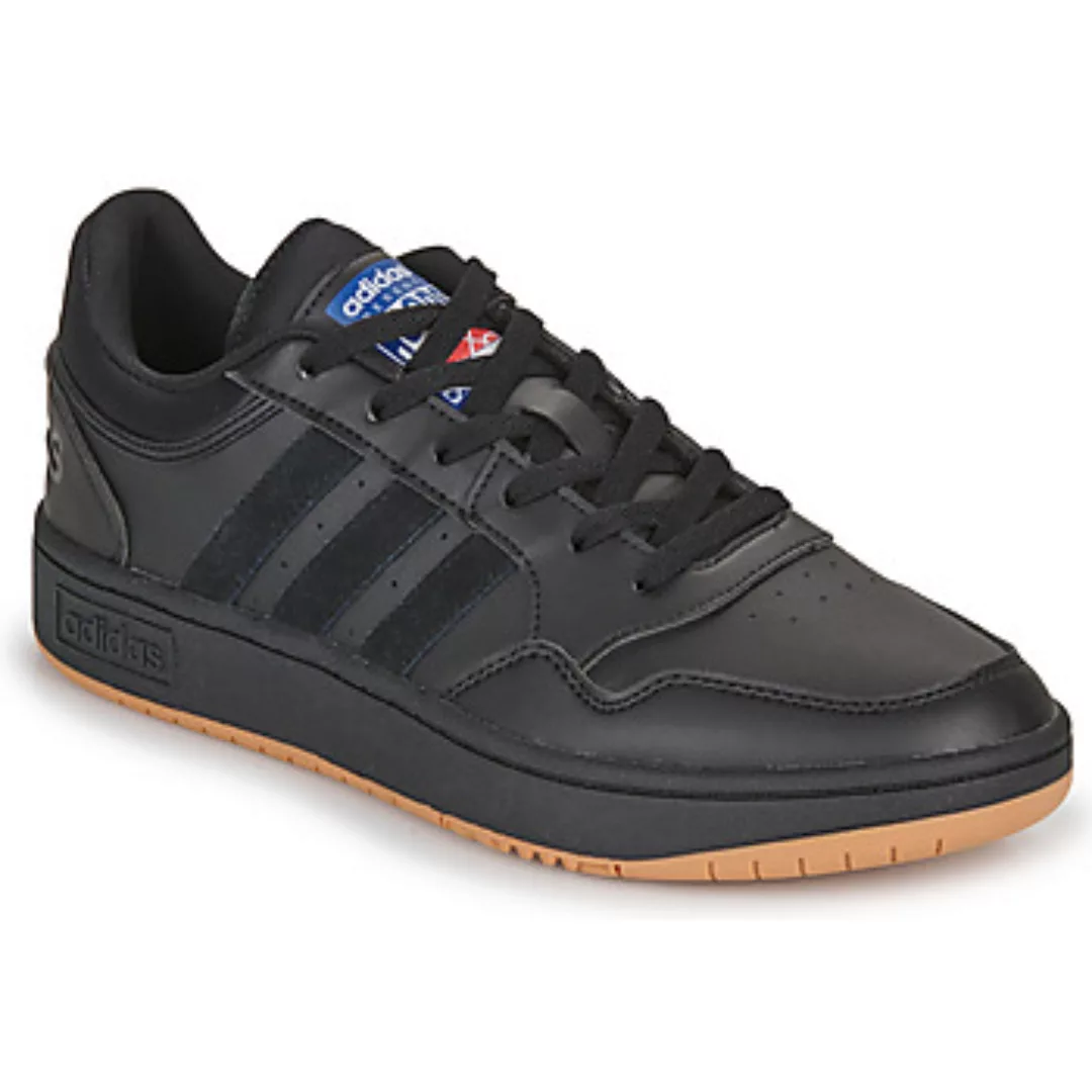 adidas Hoops 3.0 Sneaker Herren schwarz|schwarz günstig online kaufen