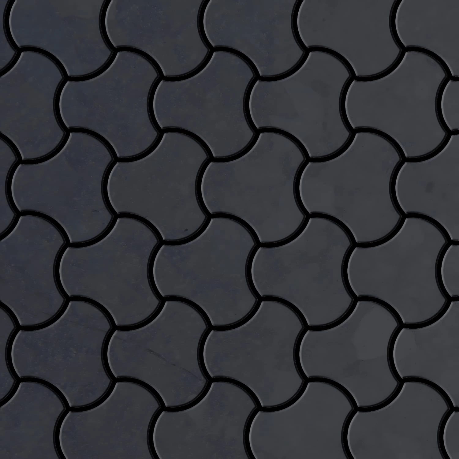 ALLOY Mosaik Fliese Massiv Metall Rohstahl Gewalzt Grau 1,6mm Stark Ubiquit günstig online kaufen