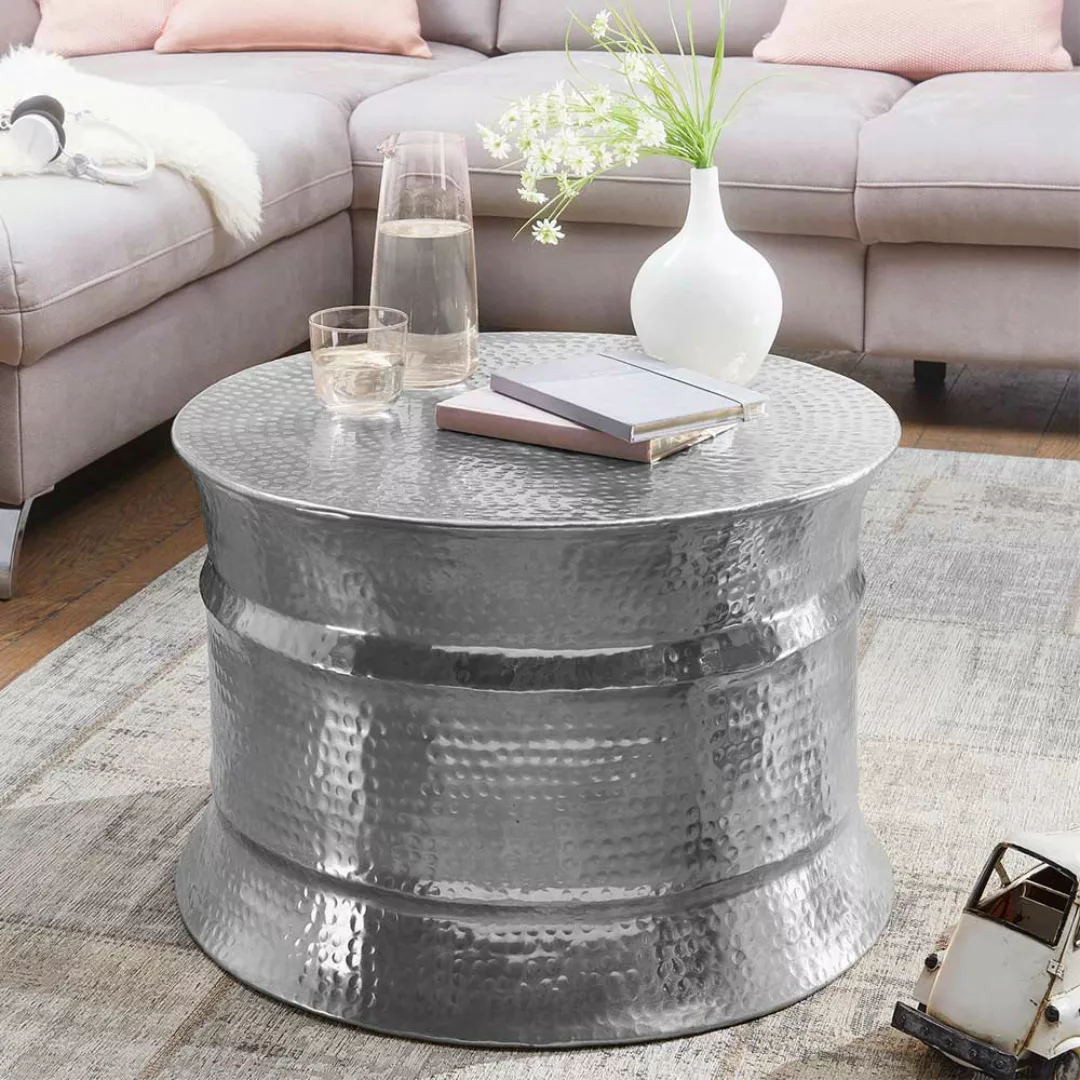 Designercouchtisch aus Aluminium Industry Style günstig online kaufen