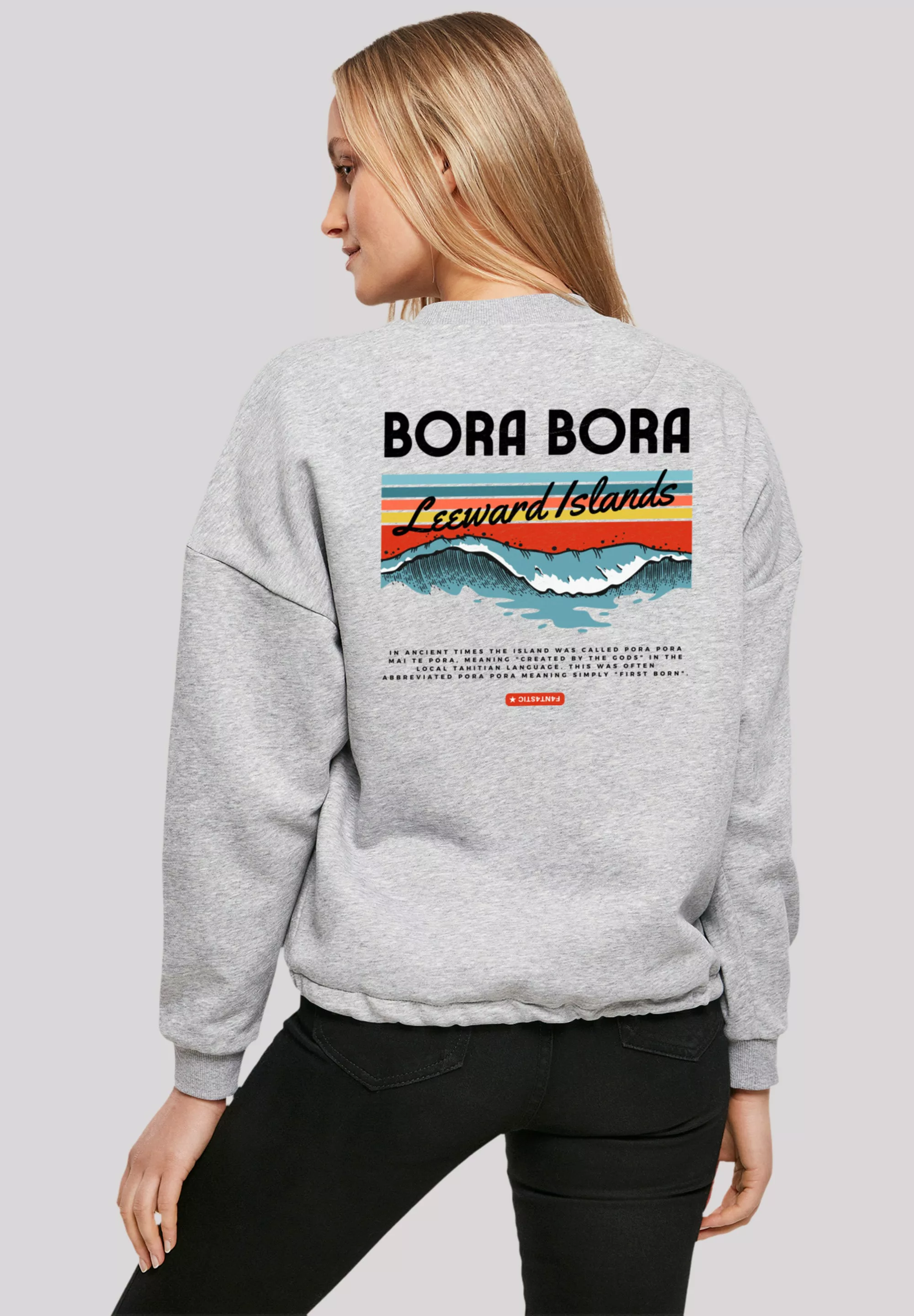 F4NT4STIC Sweatshirt "Bora Bora Leewards Island", Print günstig online kaufen