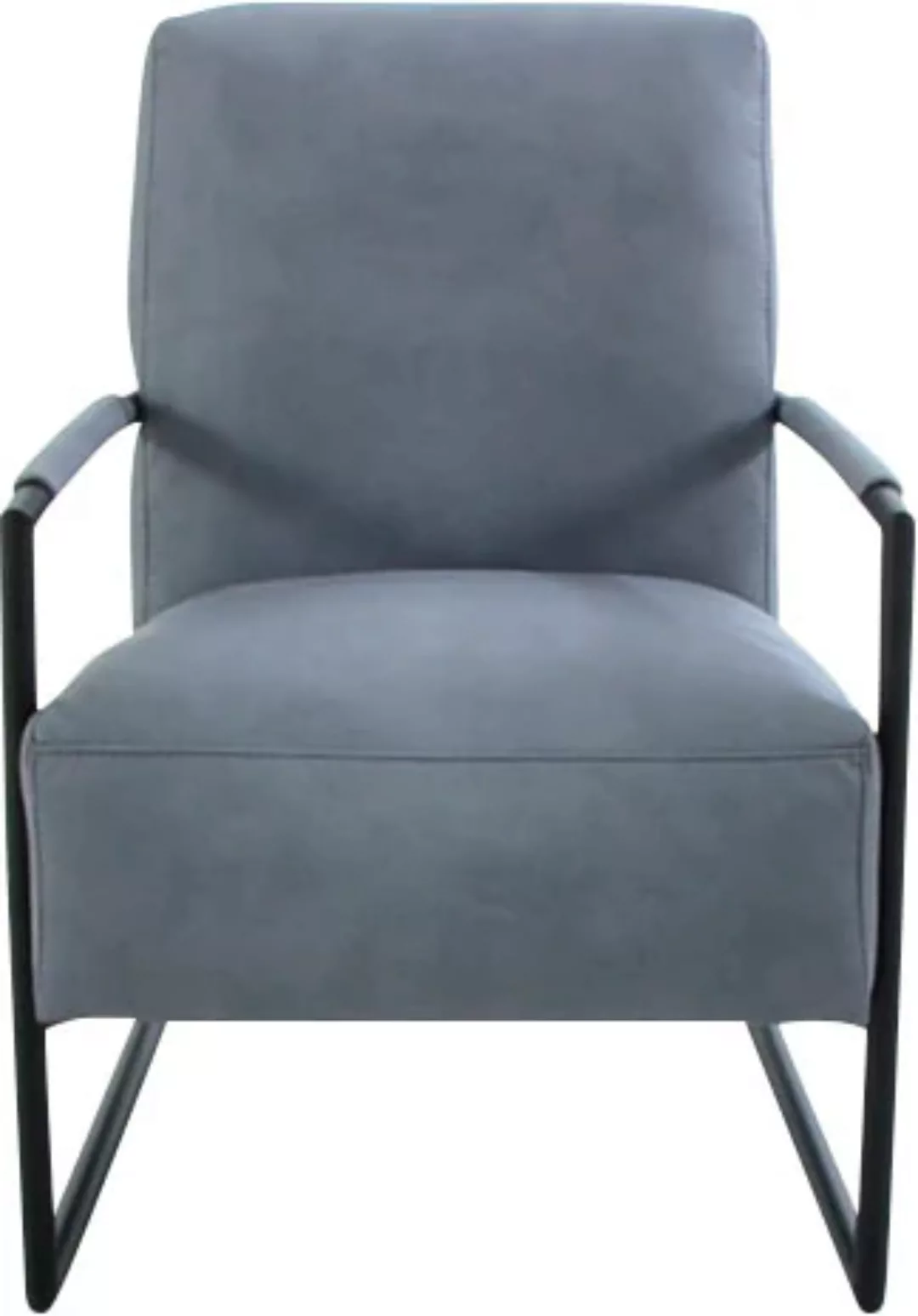 K+W Komfort & Wohnen Cocktailsessel, mit bezogenen Armlehnen, Gestell in Me günstig online kaufen