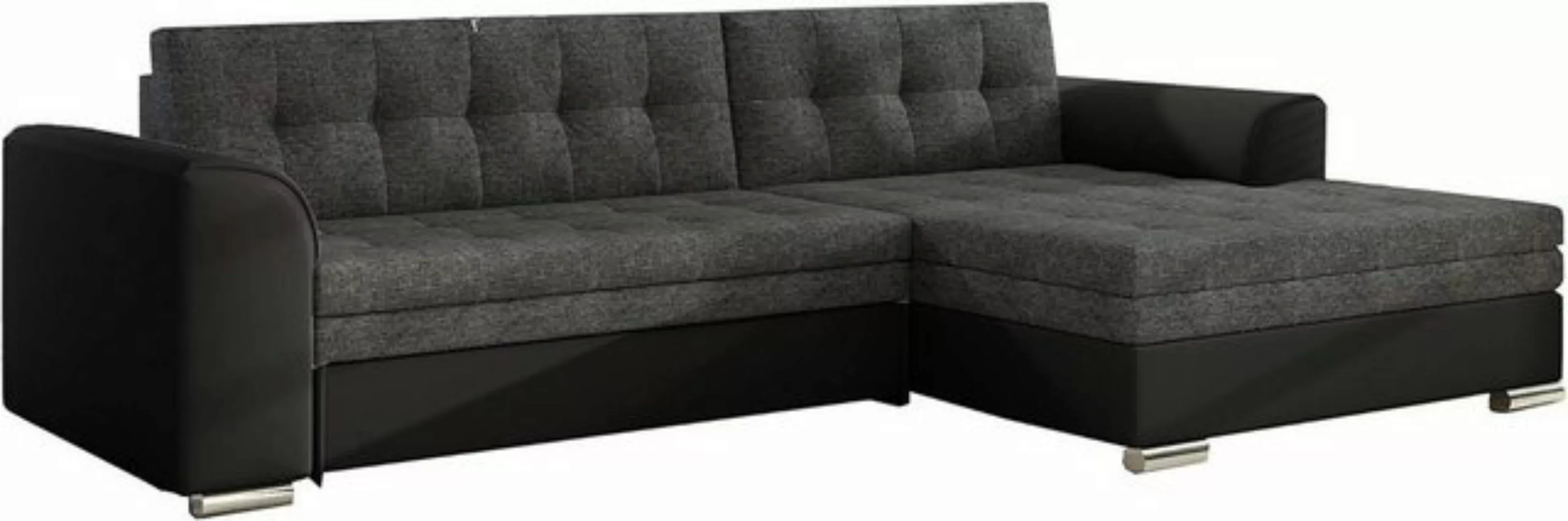 MOEBLO Ecksofa Carlos, Couch L-Form Polstergarnitur Wohnlandschaft Polsters günstig online kaufen