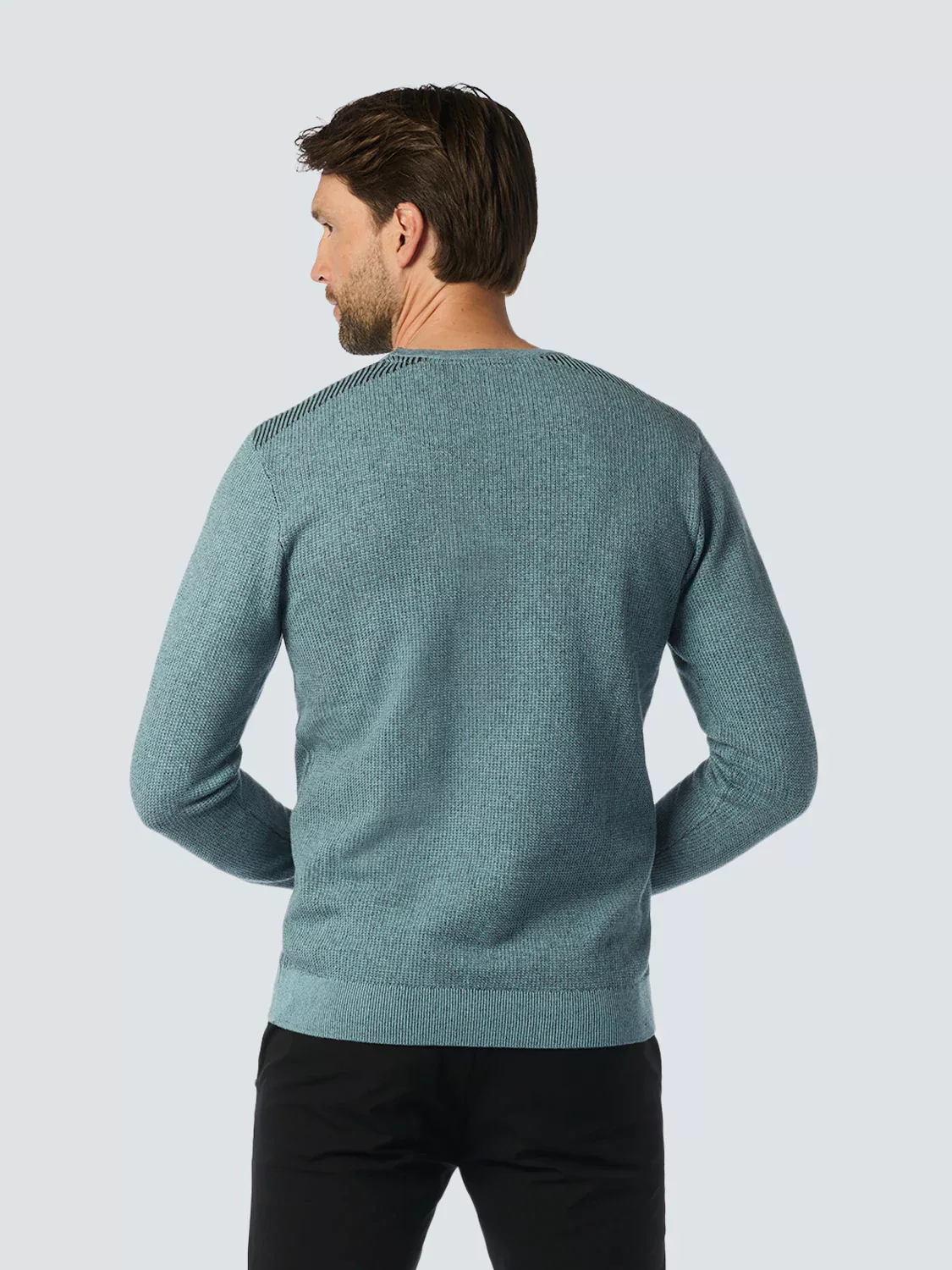 NO EXCESS Strickpullover - Basic Herren Pullover - Pullover Crewneck Colour günstig online kaufen