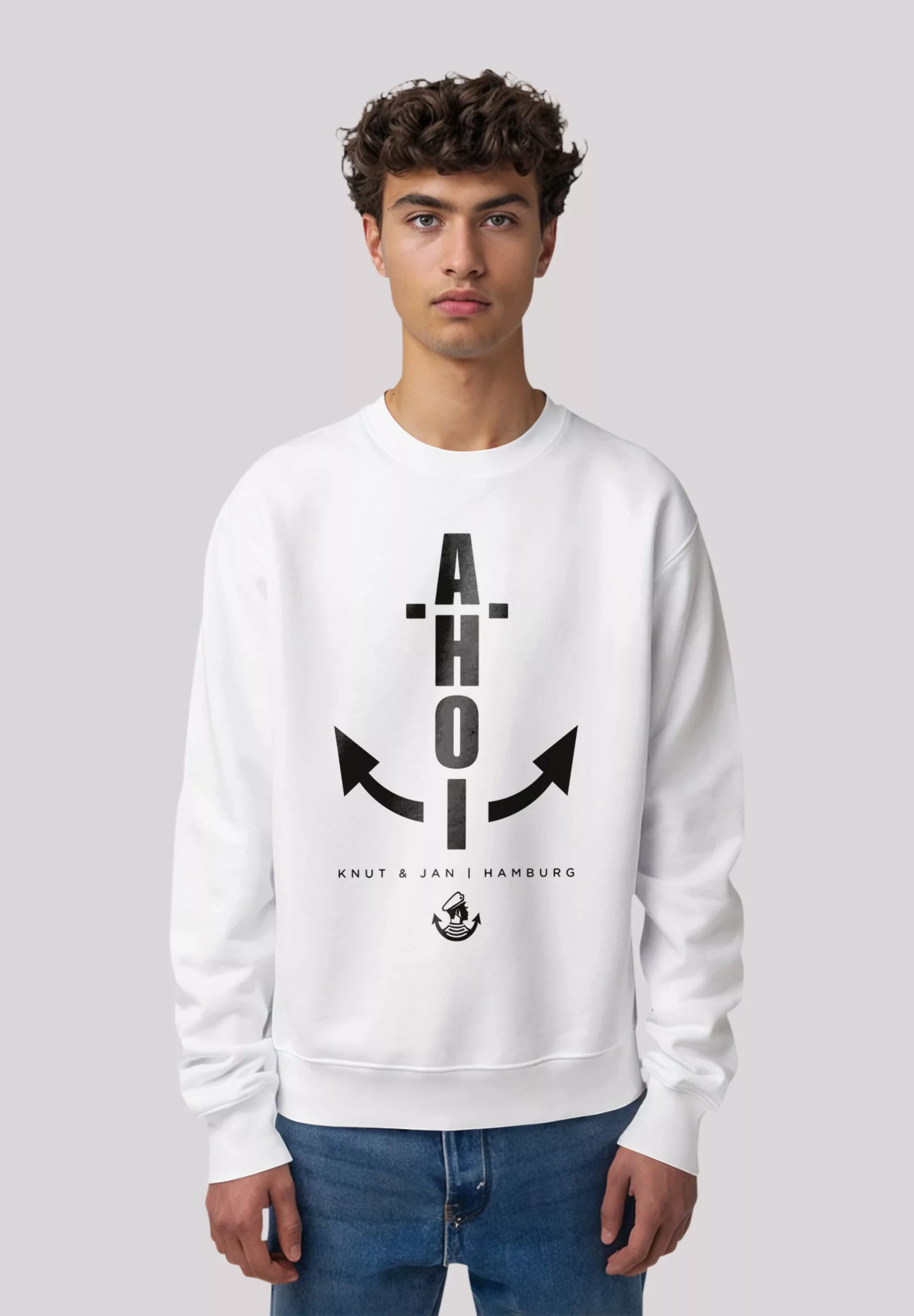 F4NT4STIC Sweatshirt "Ahoi Anker Knut & Jan Hamburg", Premium Qualität günstig online kaufen